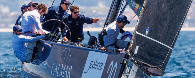 Inicio alentador para el Calero Sailing Team en la 44Cup Baiona