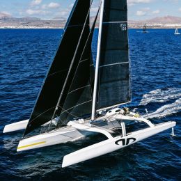 El MOD70 Argo bate el récord de multicascos en la RORC TransatlanticRace 2026