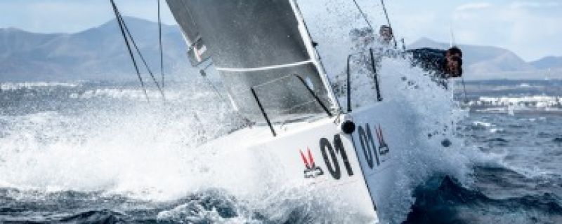 STIG GANA LA ETAPA DE LANZAROTE Y CIRCUITO MELGES 40 GRAND PRIX 2018, CON UN DÍA DE ANTELACIÓN