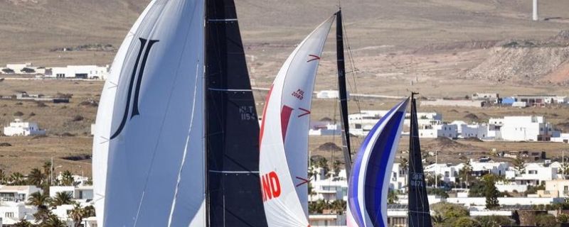 LANZAROTE DESPIDE A LA RORC TRANSATLANTIC RACE CON LAS MEJORES CONDICIONES