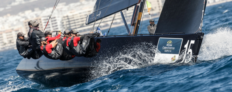 CHARISMA VENCEDOR DE LA RC44 CALERO MARINAS CUP 2018