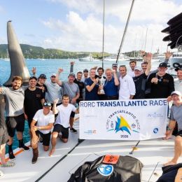 El Raven completa la RORC Transatlantic Race en tiempo histórico traspartir de Marina Lanzarote