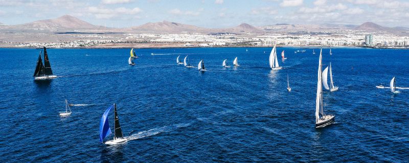 Arrecife acapara la atención mundial con la salida de la RORCTransatlantic Race