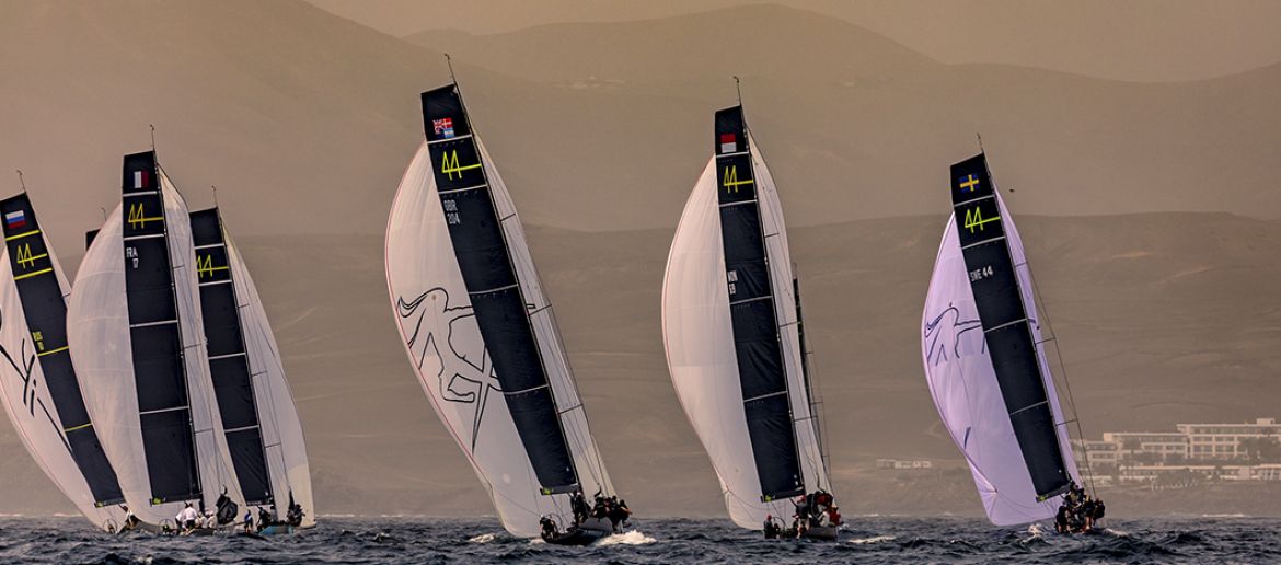 LARGER 44CUP RACING RESUMES IN LANZAROTE