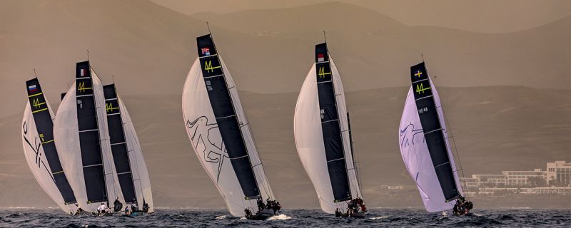 LARGER 44CUP RACING RESUMES IN LANZAROTE