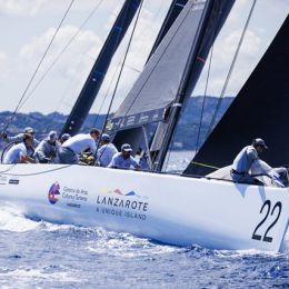Lanzarote Calero Sailing Team finishes third day of racing with a podium