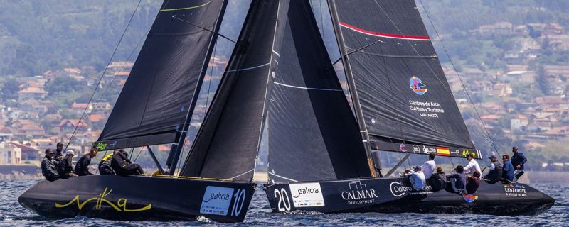 Calero Sailing Team en ascenso tras la 44Cup Baiona