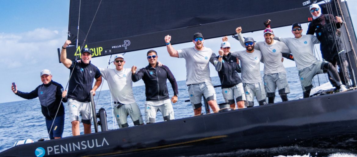 PENÍNSULA RACING, CHAMPION OF THE 44 CUP CALERO MARINAS