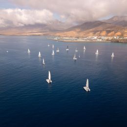 Marina Jandía da la salida a la 8.ª edición del Rallye des Îles du Soleil con 20 embarcaciones rumbo al Atlántico